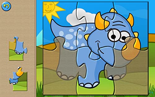Dino Puzzle Free: Kids Games - Jigsaw puzzles for toddler, boys and girls - Tiltan Preschool and Kindergarten Learning Games