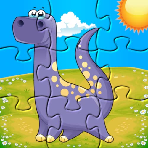 Dino Puzzle Free: Kids Games - Jigsaw puzzles for toddler, boys and girls - Tiltan Preschool and Kindergarten Learning Games