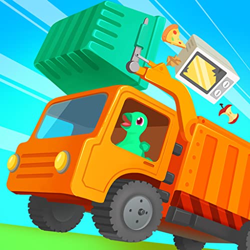 Dinosaur Garbage Truck - Simulator Games for kids