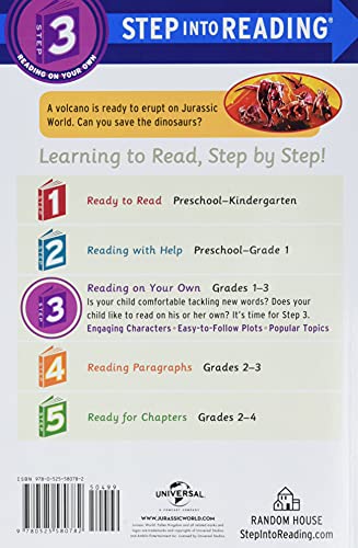 Dinosaur Rescue! (Jurassic World: Fallen Kingdom) (Jurassic World Fallen Kingdom: Step Into Reading, Step 3)