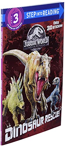 Dinosaur Rescue! (Jurassic World: Fallen Kingdom) (Jurassic World Fallen Kingdom: Step Into Reading, Step 3)