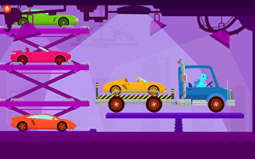 Dinosaur Truck - Driving Simulator Games For Kids