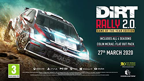 DiRT 2.0 Rally Game Of The Year Edition (GOTY) PS4 Game