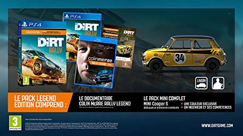 DIRT Rally Legend Edition (Incl Colin McRae Blu-ray + Mini Cooper DLC) : Playstation 4 , ML