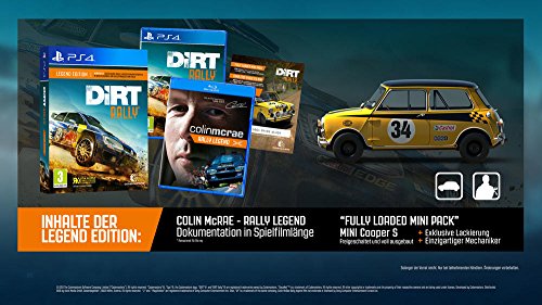 DIRT Rally Legend Edition (Incl Colin McRae Blu-ray + Mini Cooper DLC) : Playstation 4 , ML
