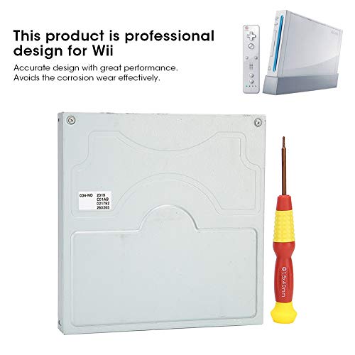 Disco de Unidad de DVD ROM Profesional para Consola WiiU con Destornillador, Pieza de Reparación de Repuesto de Disco de Unidad para Máquina de Juego WiiU, RD ‑ DKL034 ‑ ND
