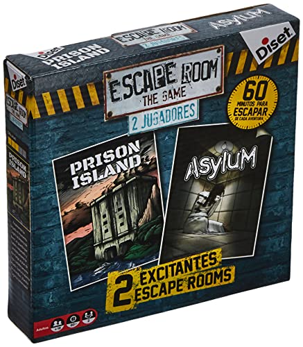 Diset- Escape Room the game Dos Jugadores - Juego de mesa adulto a partir de 16 años
