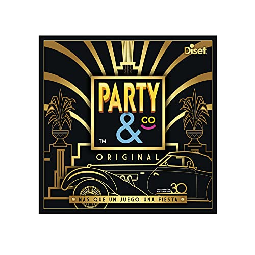Diset- Party & Co Original 30 aniversario, Juego de Mesa de tablero multiprueba a partir de 14 años
