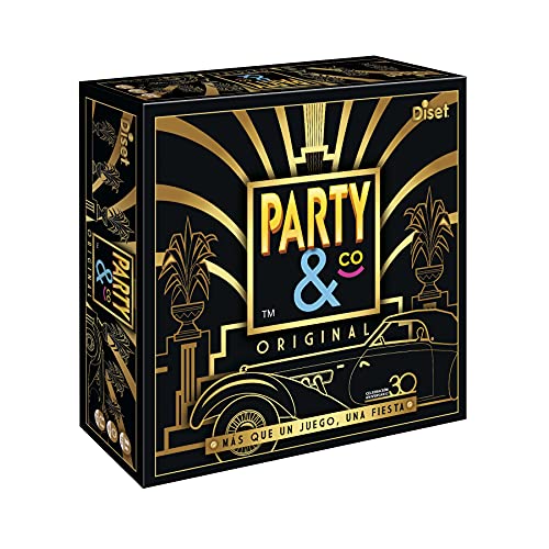Diset- Party & Co Original 30 aniversario, Juego de Mesa de tablero multiprueba a partir de 14 años