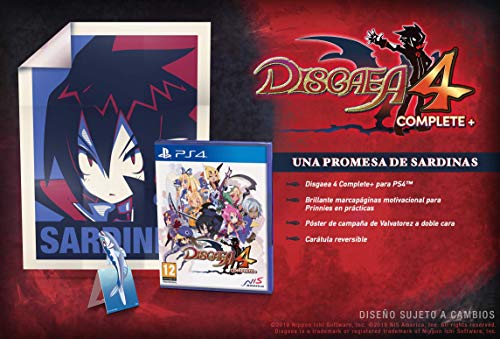 Disgaea 4 Complete+: Una Promesa de Sardinas