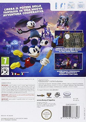 Disney Epic Mickey 2: L'Avventura Di Topolino E Oswald [Importación italiana]