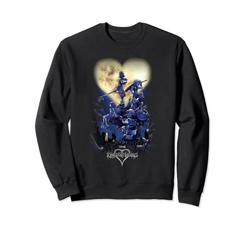 Disney Kingdom Hearts Poster Logo Sudadera