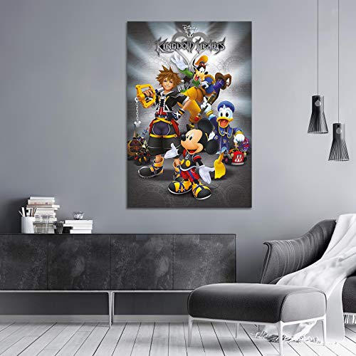 Disney Póster Kingdom Hearts - Classic/Personajes (61cm x 91,5cm)