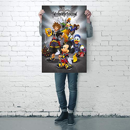 Disney Póster Kingdom Hearts - Classic/Personajes (61cm x 91,5cm)