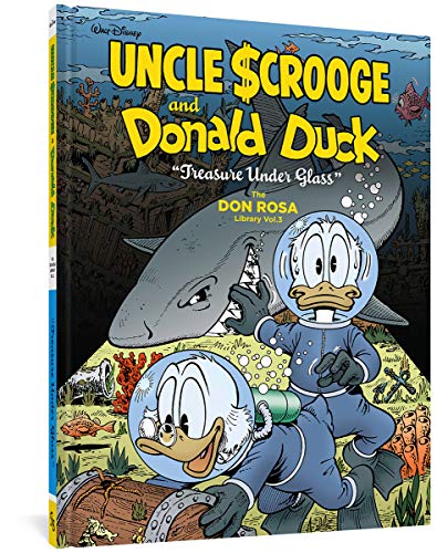 DISNEY ROSA DUCK LIBRARY HC 03 TREASURE UNDER GLASS: The Don Rosa Library Vol. 3 (Walt Disney Uncle Scrooge and Donald Duck: the Don Rosa Library)