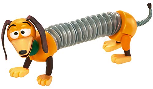 Disney Toy Story 4 Figura Slinky, juguetes niños + 3 años (Mattel GGX37)