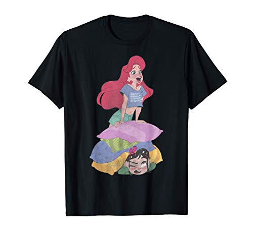 Disney Wreck It Ralph Ariel Comfy Princess Singing Portrait Camiseta