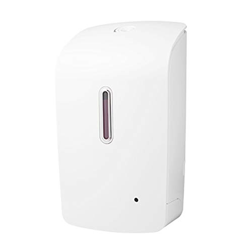 Dispensador de jabón Automático de jabón sin contacto dispensador 1000ML montado en la pared del dispensador líquido con Visual ventana anti-salida con pilas eléctrico dispensador de jabón for adultos