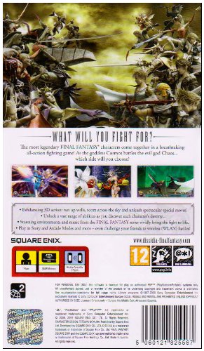 Dissidia Final Fantasy (PSP) [Importación inglesa]