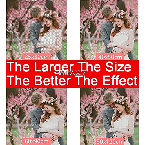 DIY 5D Diamond Painting Por Número Kit Full Drill Crystal Rhinestone Lienzo De Punto De Cruz Bordado Manualidades Pared Decoración Hogar Regalo Wild Scenery 50x70cm