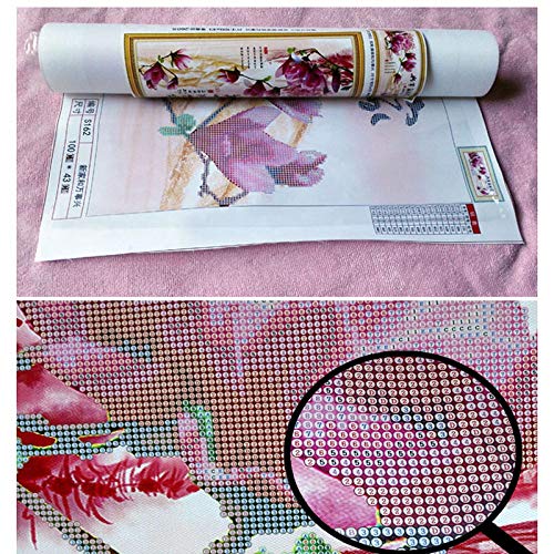 DIY 5D Diamond Painting Por Número Kit Full Drill Crystal Rhinestone Lienzo De Punto De Cruz Bordado Manualidades Pared Decoración Hogar Regalo Wild Scenery 50x70cm