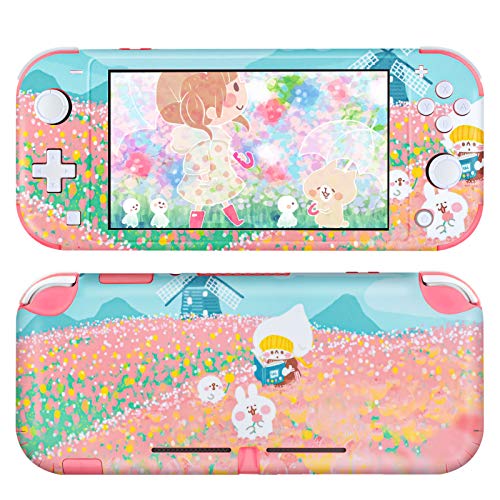 DLseego Switch Lite Skin Sticker Pretty Pattern Full Wrap Skin Película Protectora Pegatina Compatible con Switch Lite-Multicolor