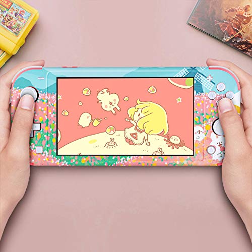 DLseego Switch Lite Skin Sticker Pretty Pattern Full Wrap Skin Película Protectora Pegatina Compatible con Switch Lite-Multicolor