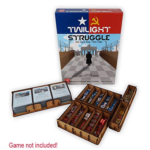 docsmagic.de Organizer Insert for Twilight Struggle Deluxe - Box Encarte