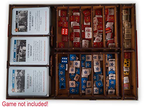 docsmagic.de Organizer Insert for Twilight Struggle Deluxe - Box Encarte