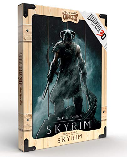 Doctor Collector- Skyrim Dragonborn Woodarts 3D - Edición Limitada (DCSKY03)