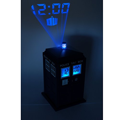 Doctor Who Zeon - Despertador proyector, diseño de Tardis