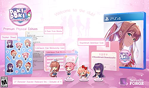 Doki Doki Literature Club Plus! PREMIUM PHYSICAL EDITION for PlayStation 4 [USA]