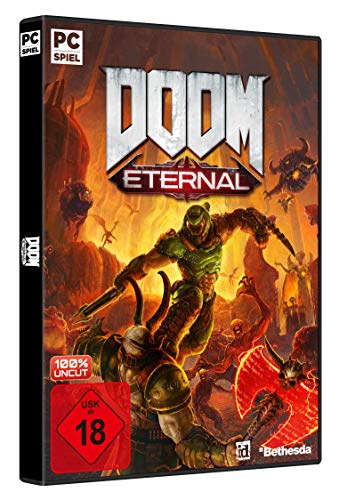 DOOM Eternal inkl. Metal Plate (Exkl. bei Amazon) [PC] [Exklusiv bei Amazon] [Importación alemana]