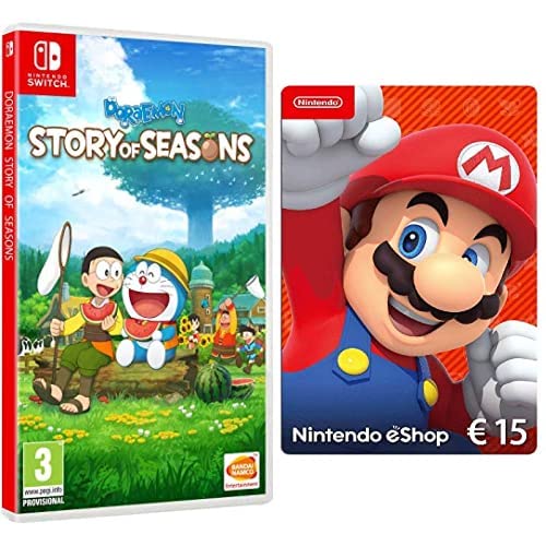 Doraemon: Story of Seasons & Nintendo eShop Tarjeta de regalo 15€