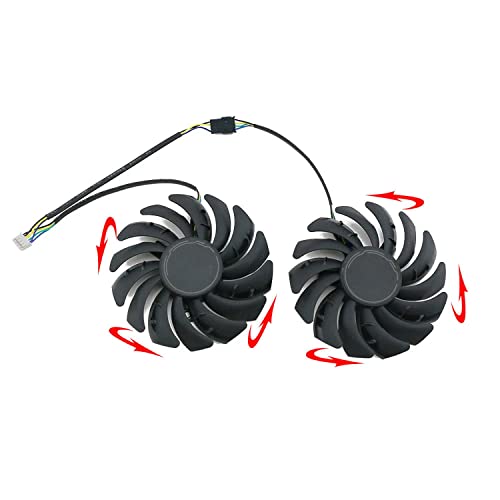 Dotodo 87MM PLD09210S12HH 4Pin RX5600 RX5700 Ventilador refrigerador para MSI RADEON RX 5600 5700 XT MECH OC gráficos tarjeta de video ventiladores de enfriamiento