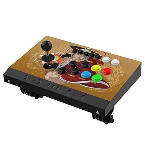 DOYO Arcade Joystick Machine Video Game Arcade Fight Stick para el hogar, compatible con NEOGEO Mini / PC / PS Classic / Nintendo Switch / PS3 / Android / Raspberry Pi