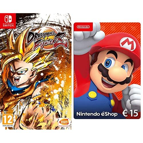 Dragon Ball FighterZ & Nintendo eShop Tarjeta de regalo 15€