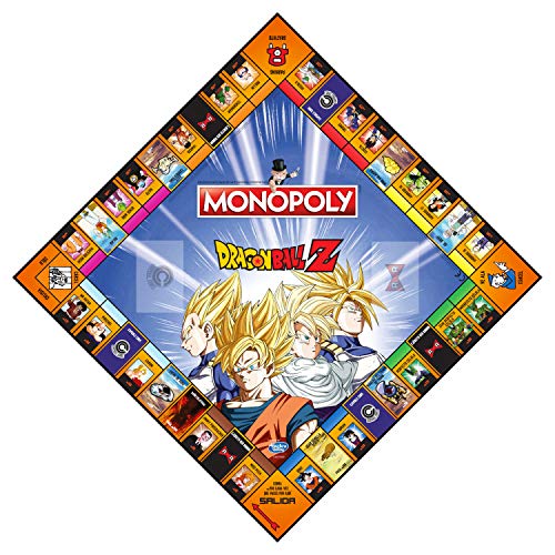 DRAGON BALL- Monopoly Z Drago Ball Juego, Multicolor (ELEVEN FORCE 63683)