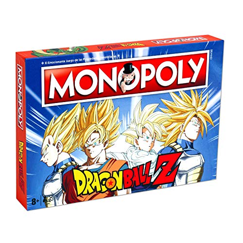 DRAGON BALL- Monopoly Z Drago Ball Juego, Multicolor (ELEVEN FORCE 63683)