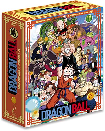Dragon Ball Sagas Completas Box 1 Ep. 1 A 68 En 16 [DVD]