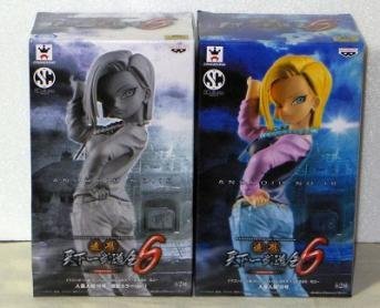 Dragon Ball super SCultures BIG modeling Tenkaichi Budokai 6 ‘´”V position [Android 18] whole set of 2 (usually color / special color)