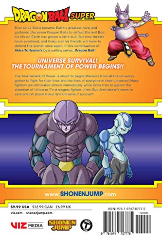 Dragon Ball Super, Vol. 7: Universe Survival! the Tournament of Power Begins (Dragonball super, 7)
