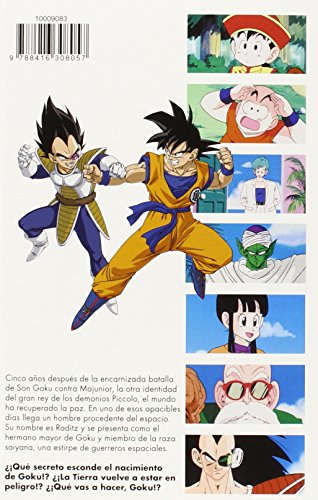 Dragon Ball Z Anime Series Saiyanos nº 01/05 (Manga Shonen)