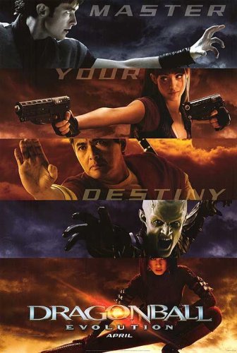 Dragonball Evolution Original cartel de la película 27 x 40 Advance