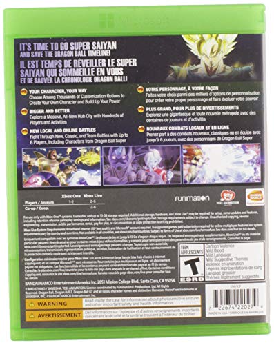 Dragonball Z Xenoverse 2 for Xbox One [USA]