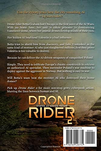 Drone Rider 2: Cyborg AI Science Fiction (Drone Rider AI Wars)