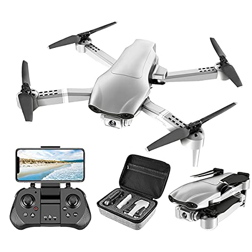 Drone with Camera 4K Quadcopter for Adults Foldable for Beginners with Optical Flow Positioning Headless Mode Gesture Photography 2 Batteries with Storage Bag