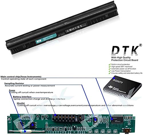 DTK Batería para Lenovo G50-30 G50-45 / S510p / Z710 / G400s / G405s / G410s / G500s / G505s / G510s Z710 L12S4A02 L12L4A02 L12S4E01 L12M4E01 L12M4A02 Baterías portátiles y netbooks[2600mAh 14.4V ]