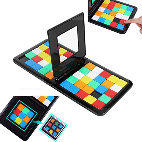 EACHHAHA Magic Block Game Juego de competición Juego de Mesa para Dos Personas Juego Interactivo para Padres e Hijos Juego Educativo para niños