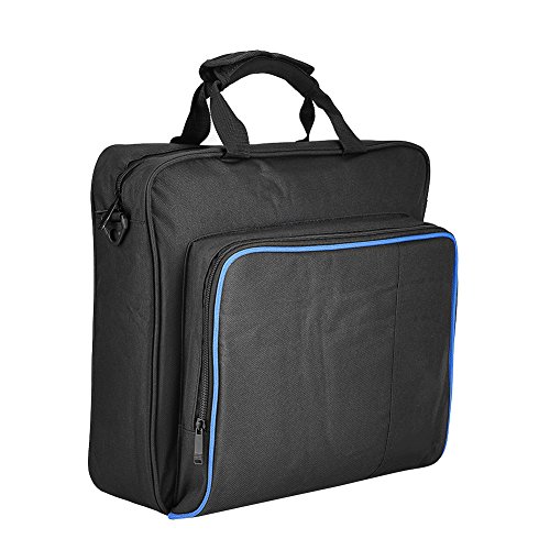 East buy - Bolsa de Transporte para PS4 - Bolsa de Transporte portátil para el Sistema de Juegos PS4 Pro Bolsa de Hombro Estuche de Almacenamiento de Viaje Color Negro